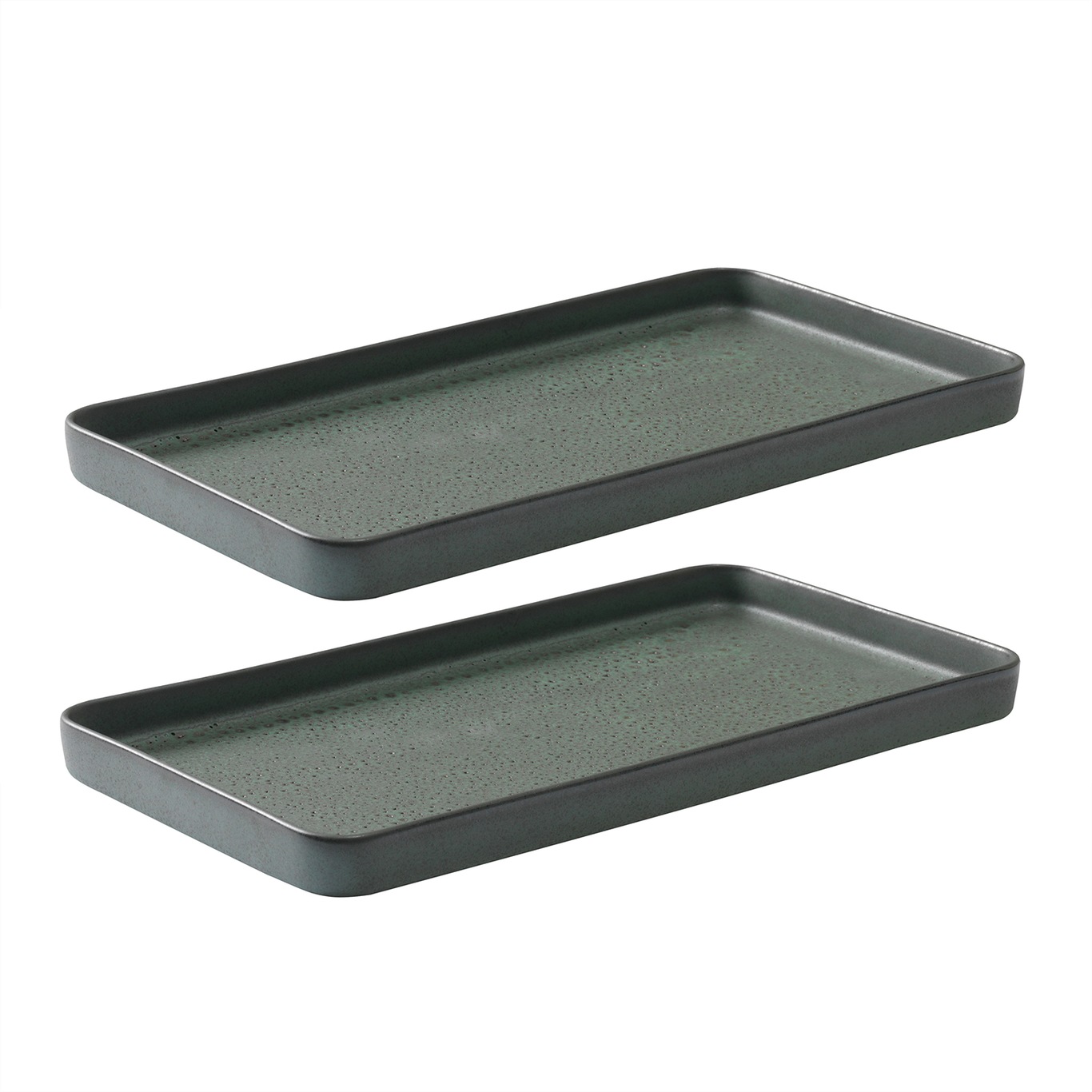 Raw Dishes Northern Green, 2-pack