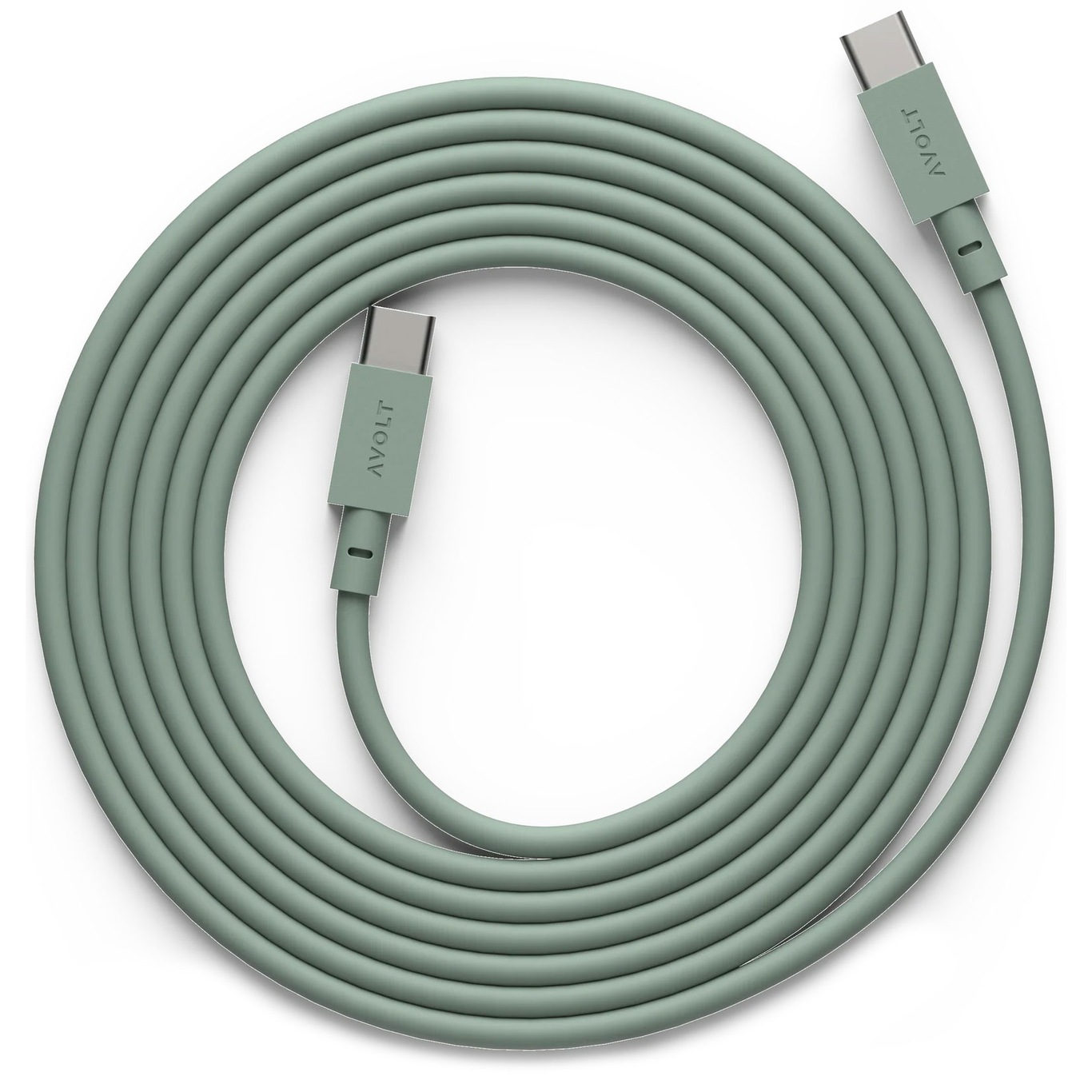 Cable 1 Ladekabel USB Typ C / USB Typ C 2 m, Eichengrün