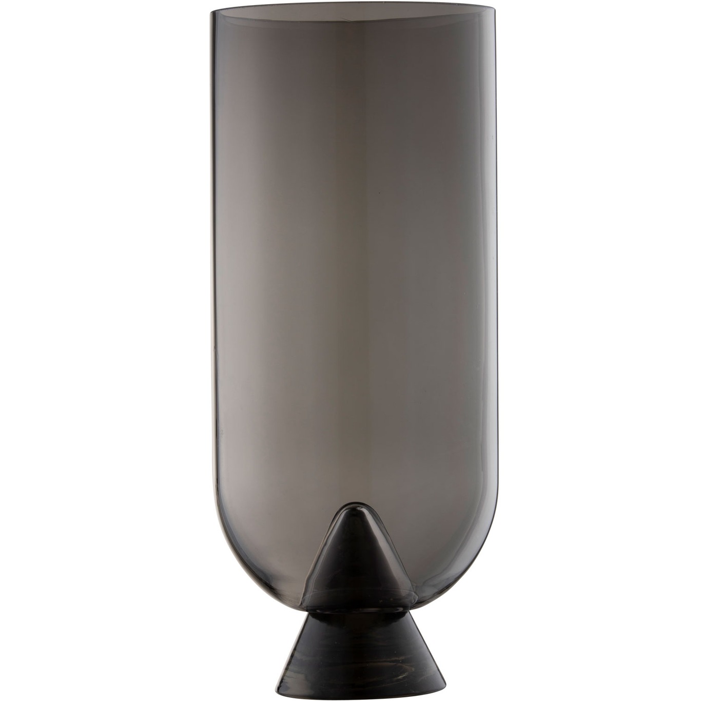 Glacies Vase Schwarz 29 cm