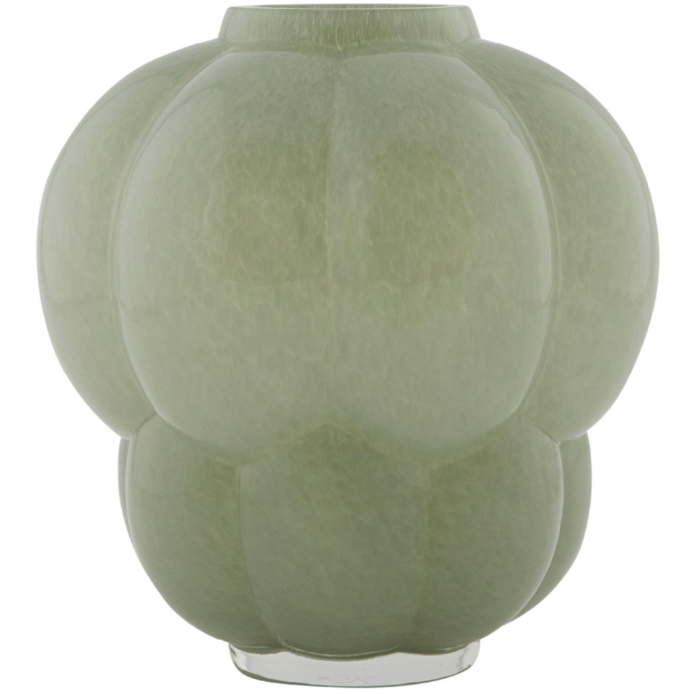 UVA glass vase Vase 35 cm, Pastellgrün