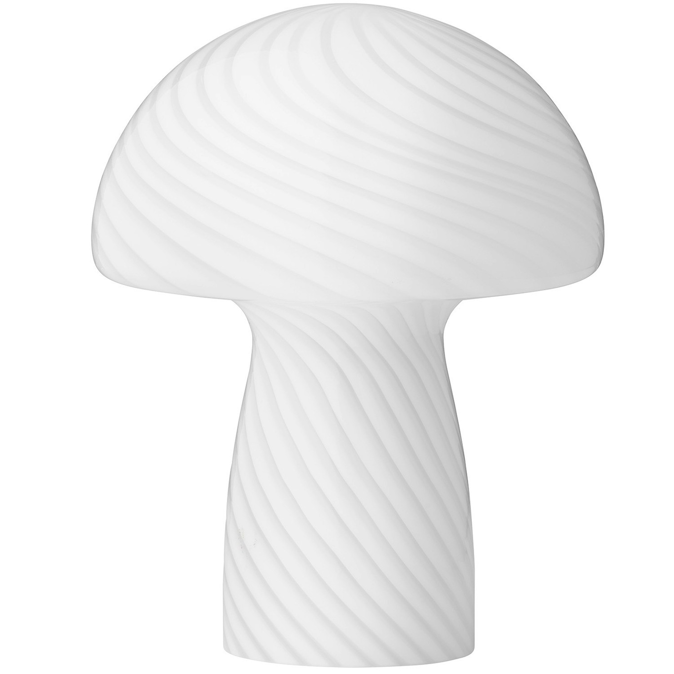 Mushroom Tischlampe 23 cm, Weiß