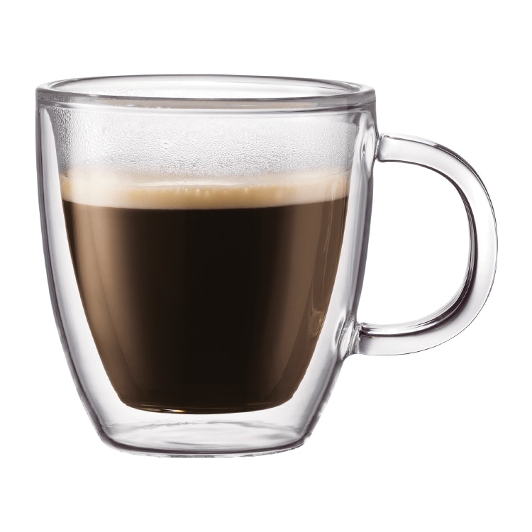 nek lokaal Slechte factor BISTRO Doppelwandig Espressotasse, 15 cl, 2er-Pack - Bodum @ RoyalDesign.de