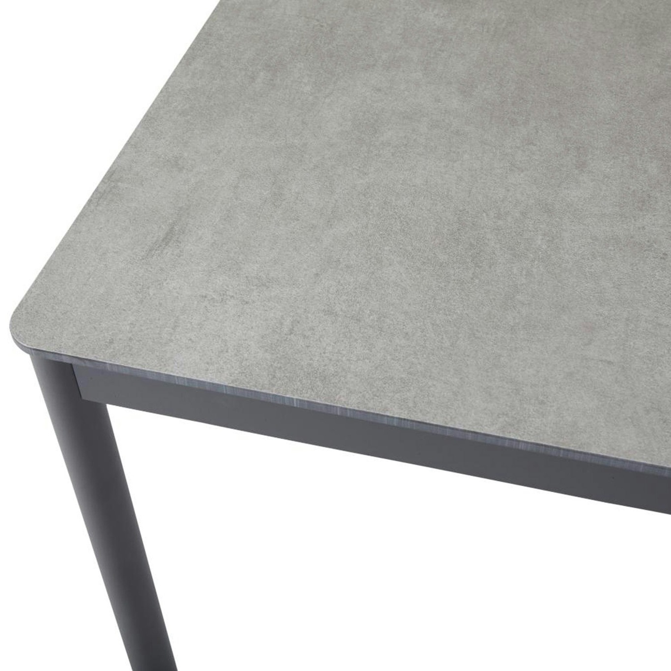 Nox Tischplatte Laminat 90x158 cm, Beton