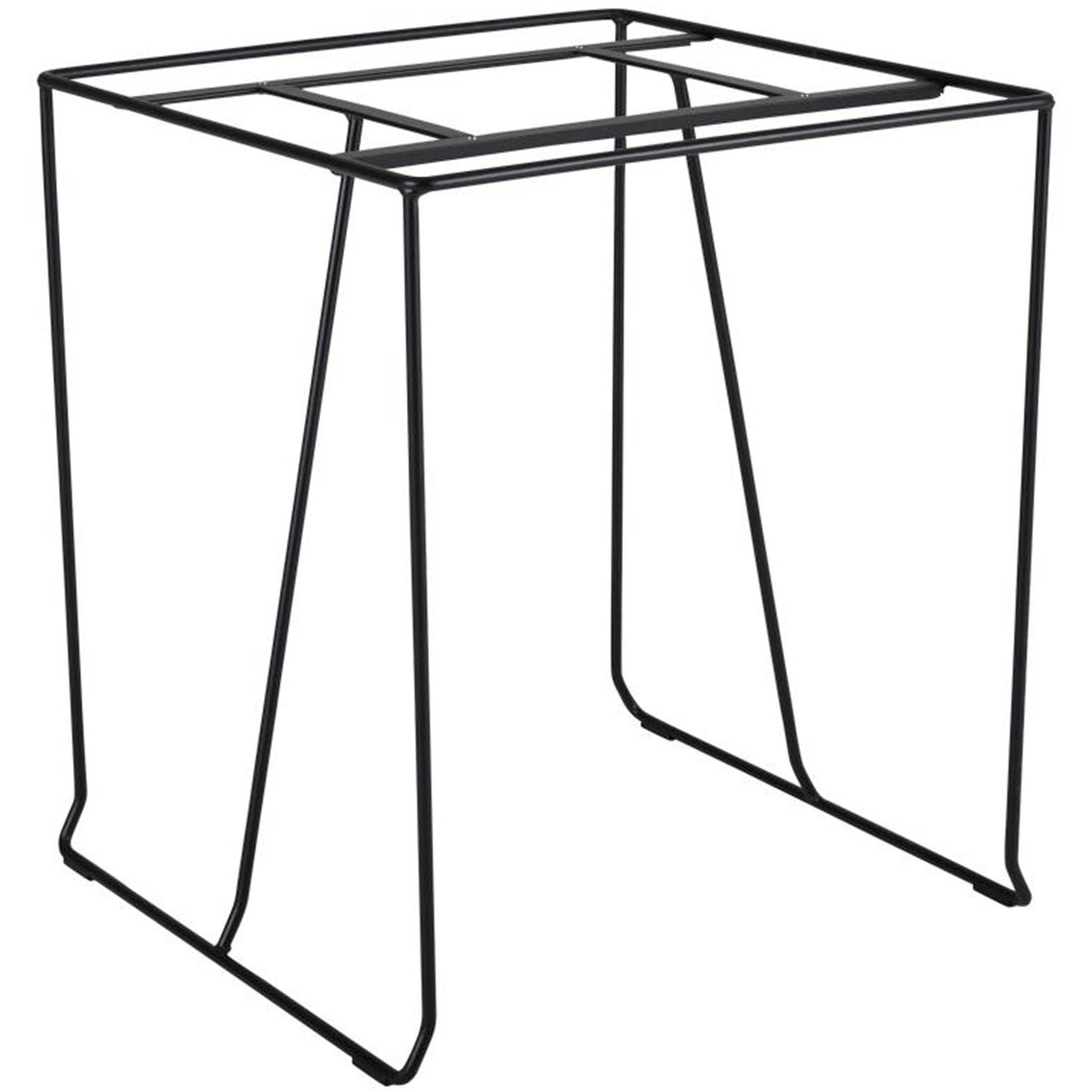 Sinarp Tischständer 70x70 cm, Schwarz