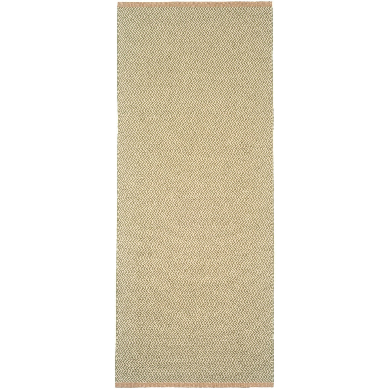 Strand Teppich 70x180 cm, Olive