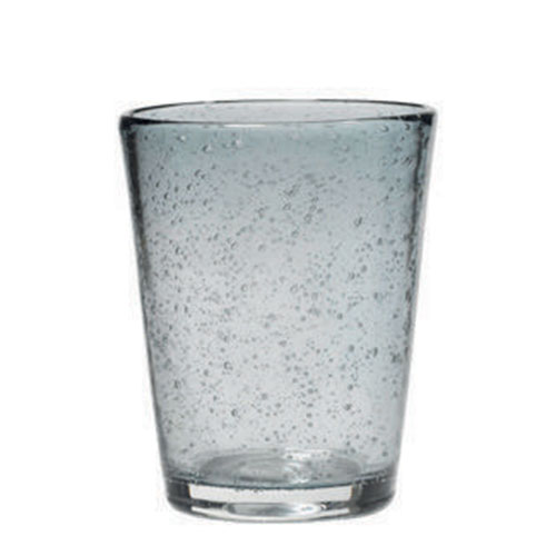 Bubble Wasserglas 22 cl, Grau