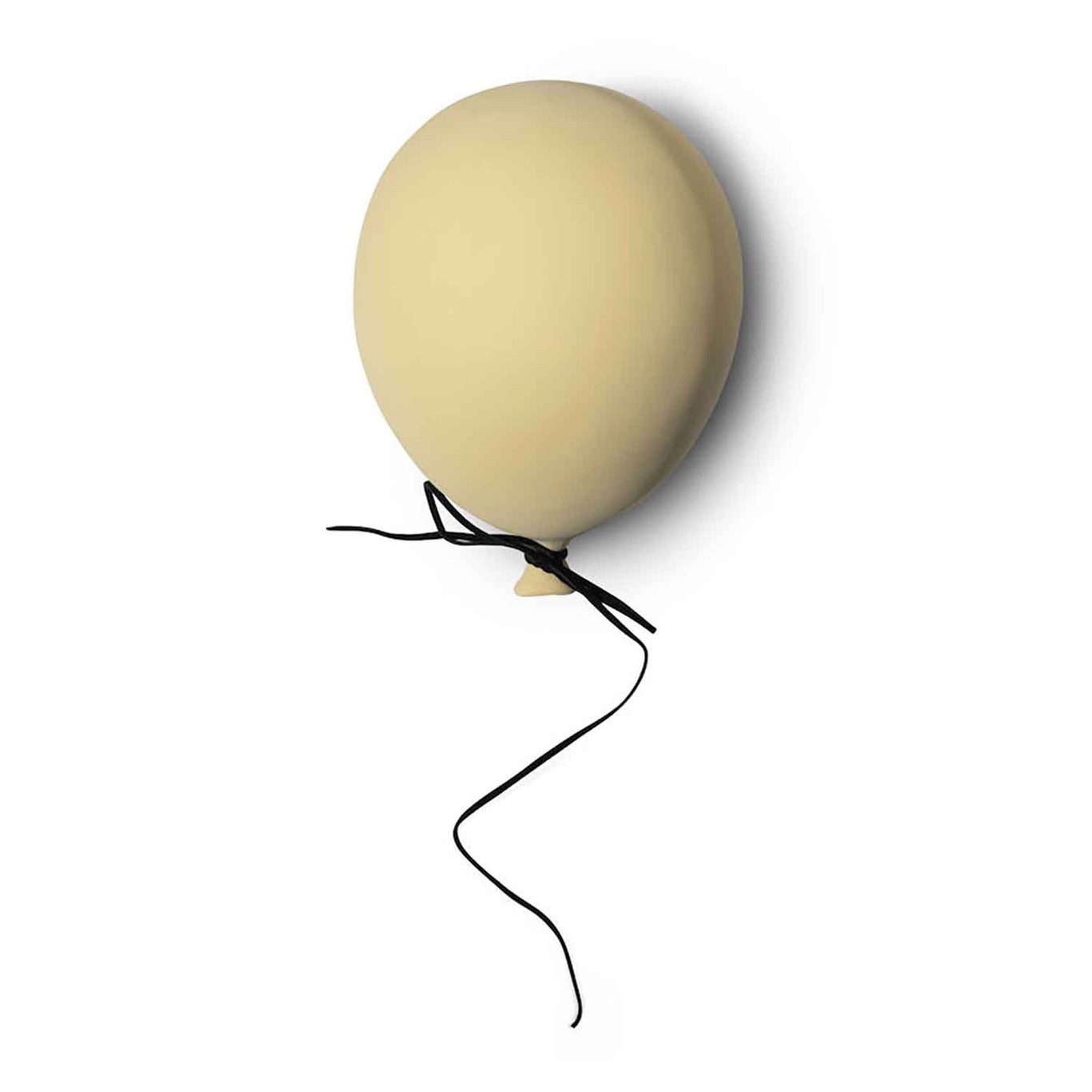 Ballon-Dekoration, Gelb