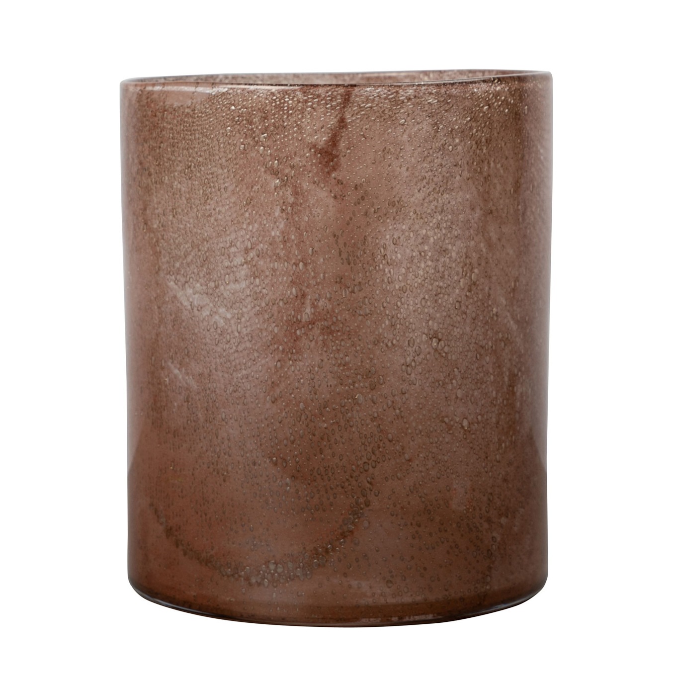Calore Kerzenständer / Vase L, Rusty Red