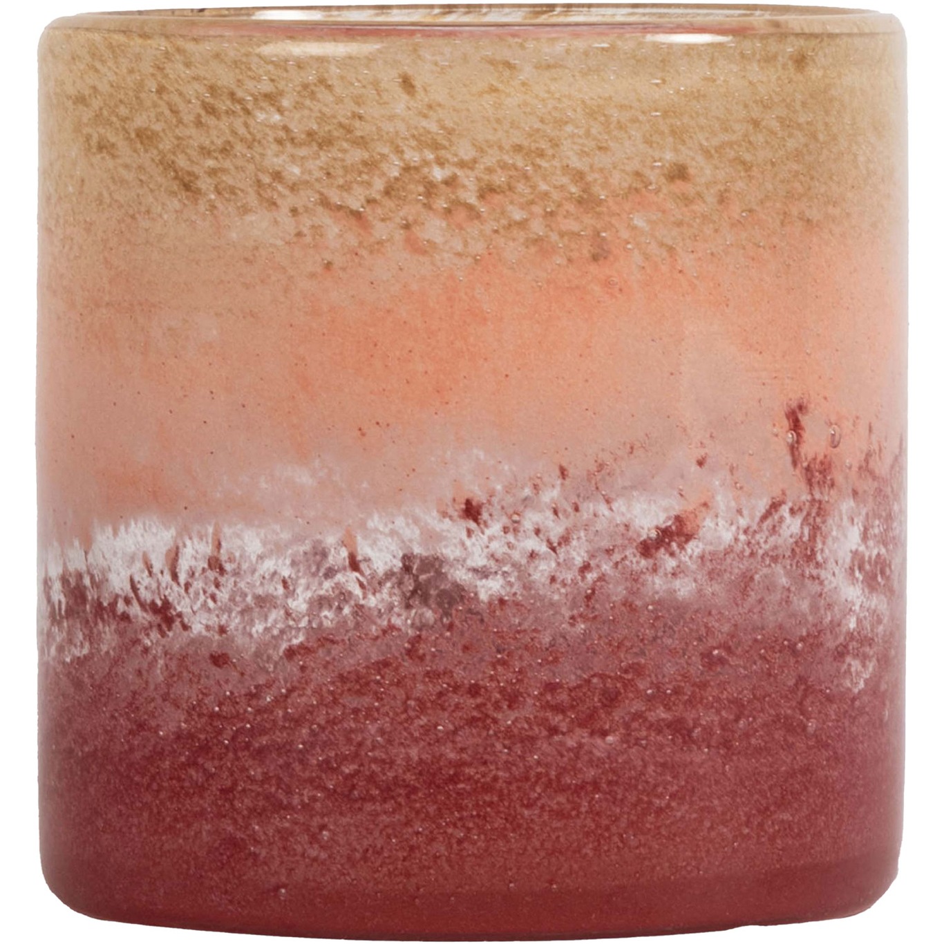 Calore Kerzenständer / vase M, Faded Rosa/Beige