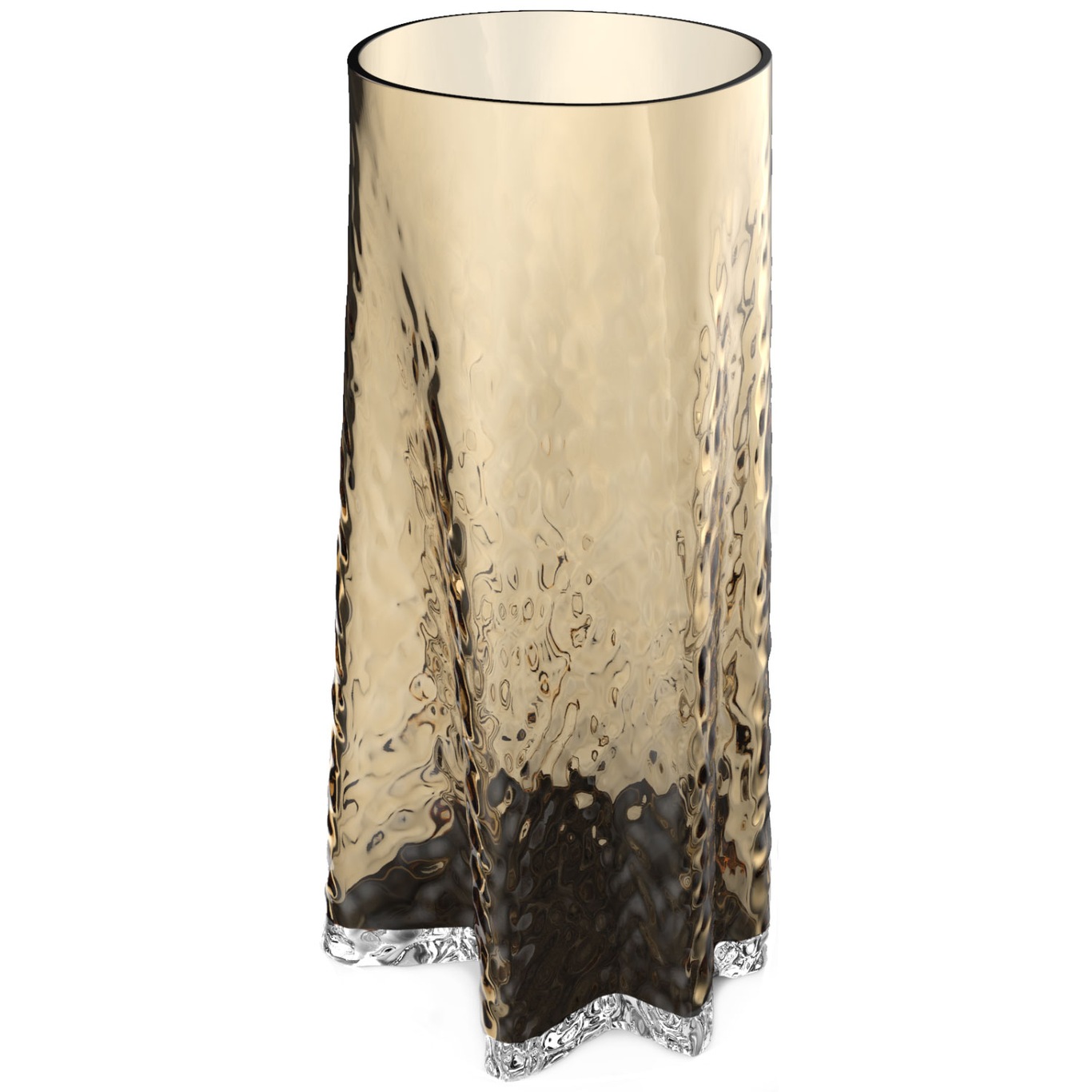 Gry Vase H30 cm, Cognacfarben