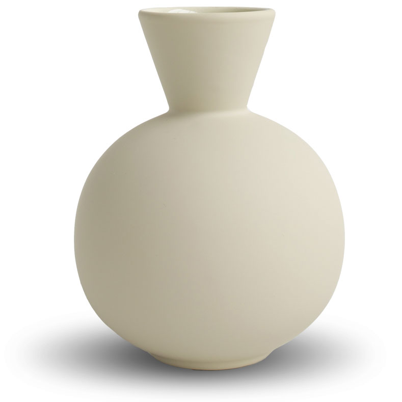 Trumpet Vase H16 cm, Shell