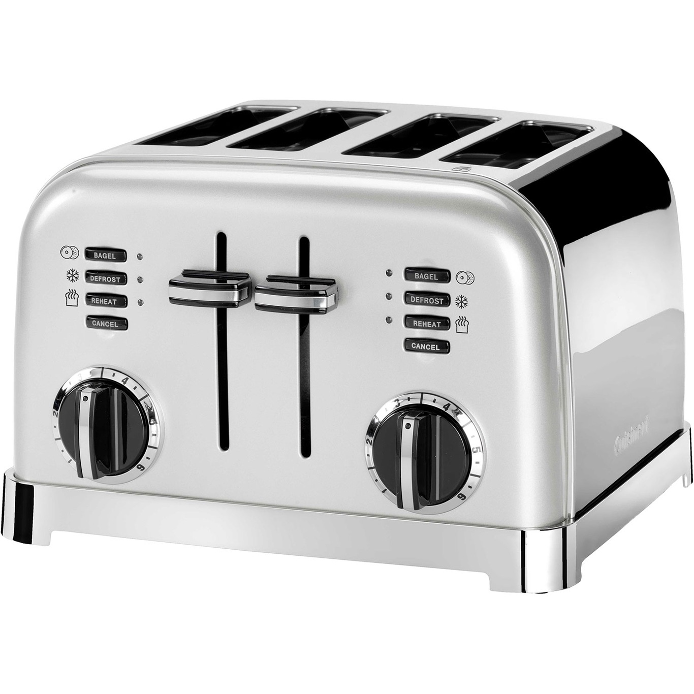 Toaster 4 Scheiben Metal