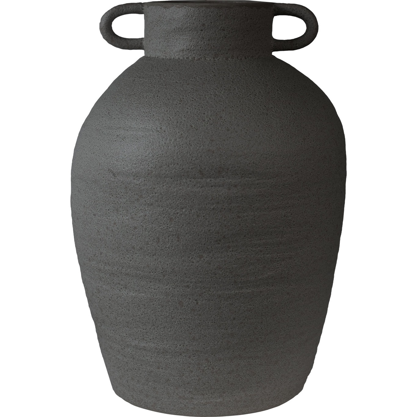 Long Vase, Schwarz/ L