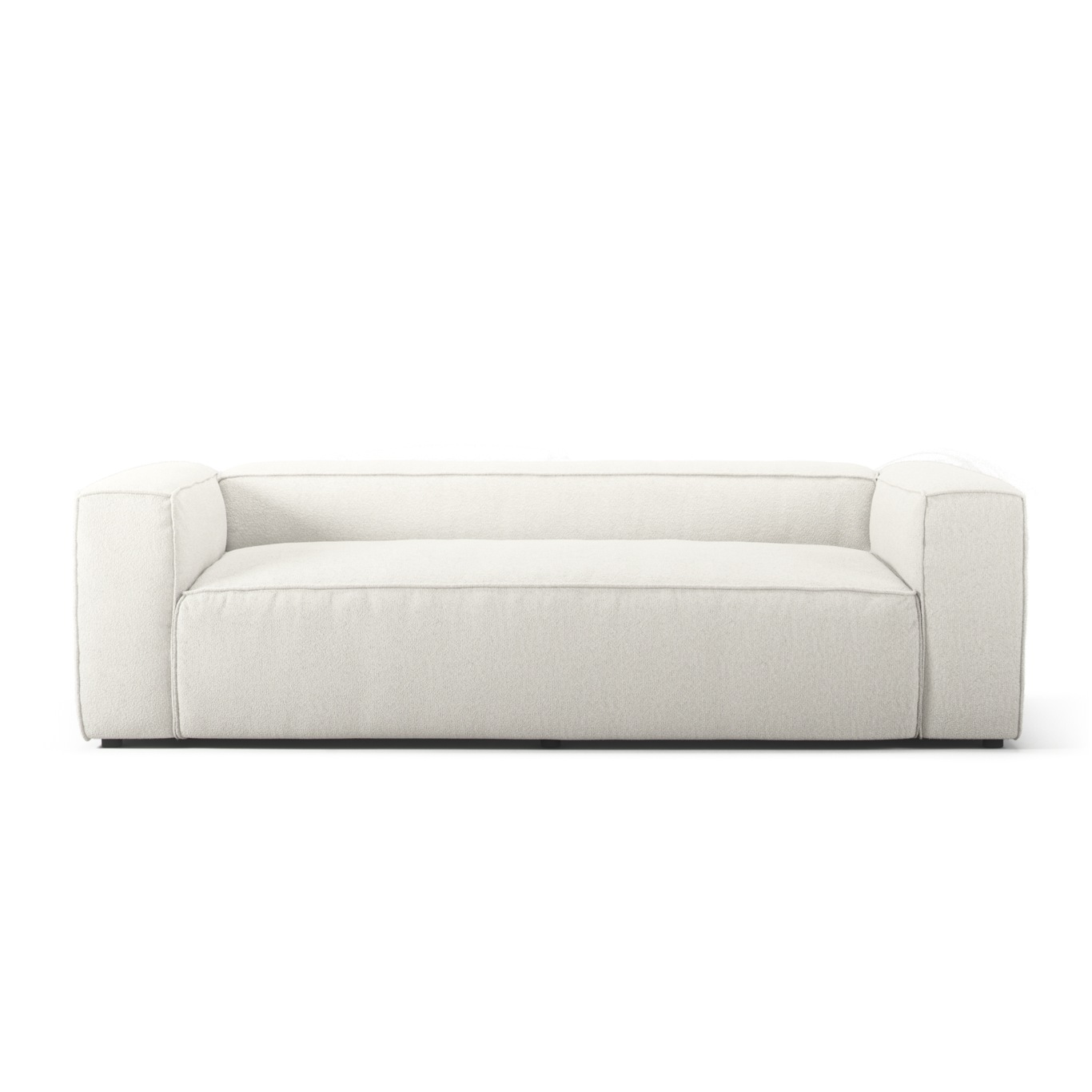 Grand Sofa 2-Sitzer, Steam White