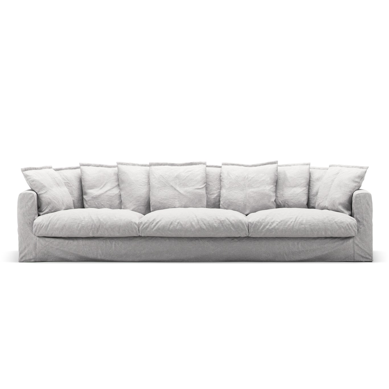 Le Grand Air 5-Sitzer-Sofa Leinen, Misty Grey