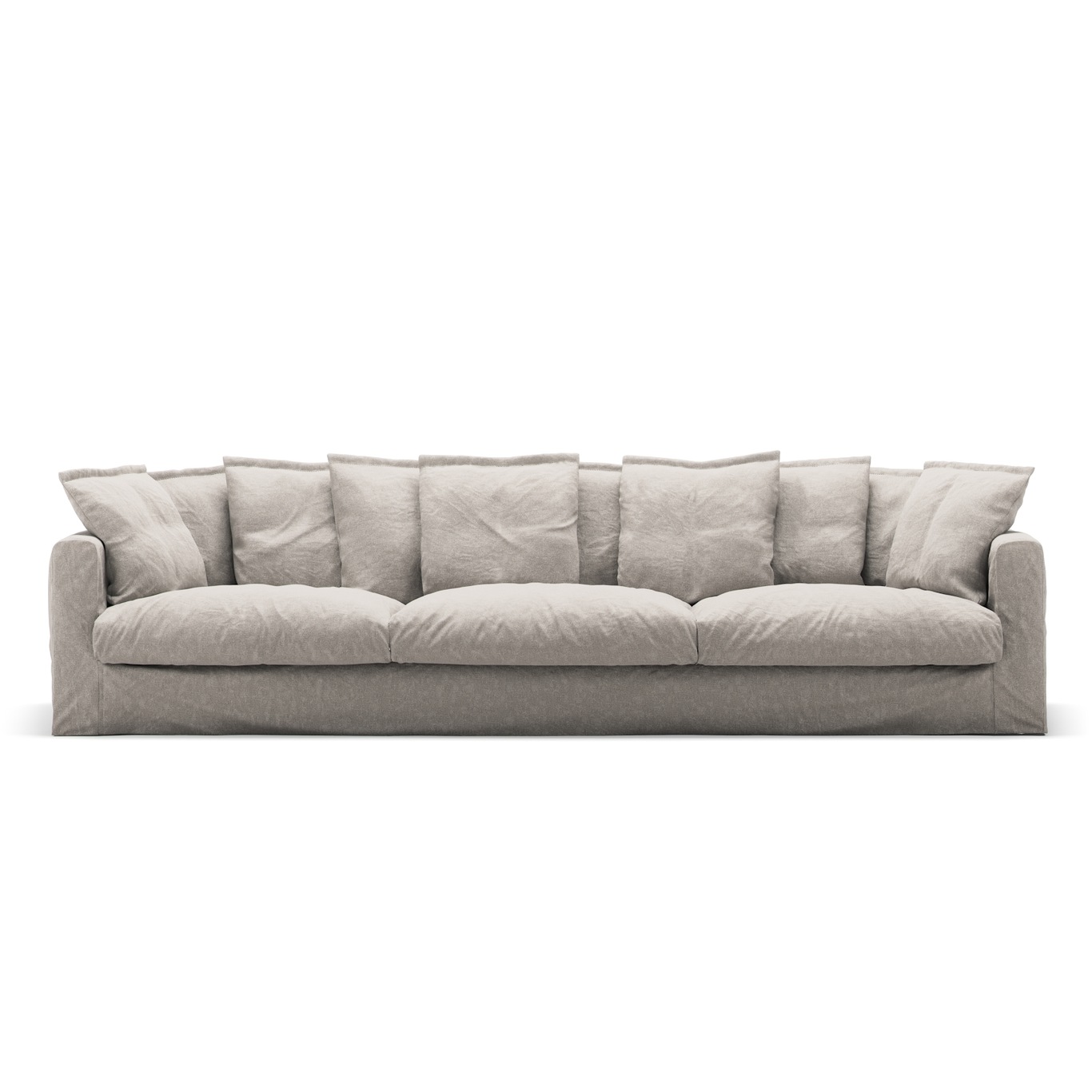 Le Grand Air 5-Sitzer-Sofa Leinen, Future Grey