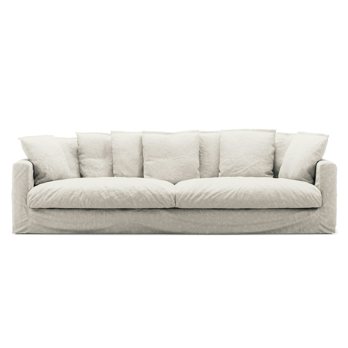 Le Grand Air 4-Sitzer-Sofa Leinen, Creamy White
