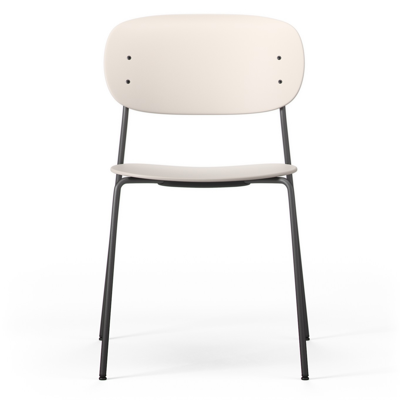 Note Stuhl, Beige / Schwarz