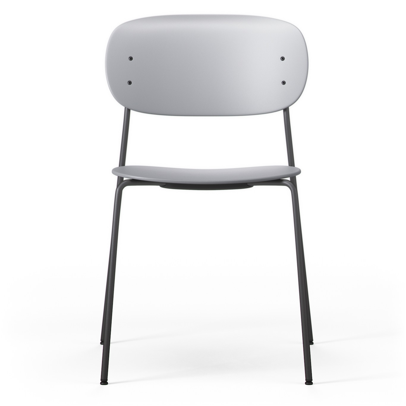 Note Stuhl, Grau / Schwarz