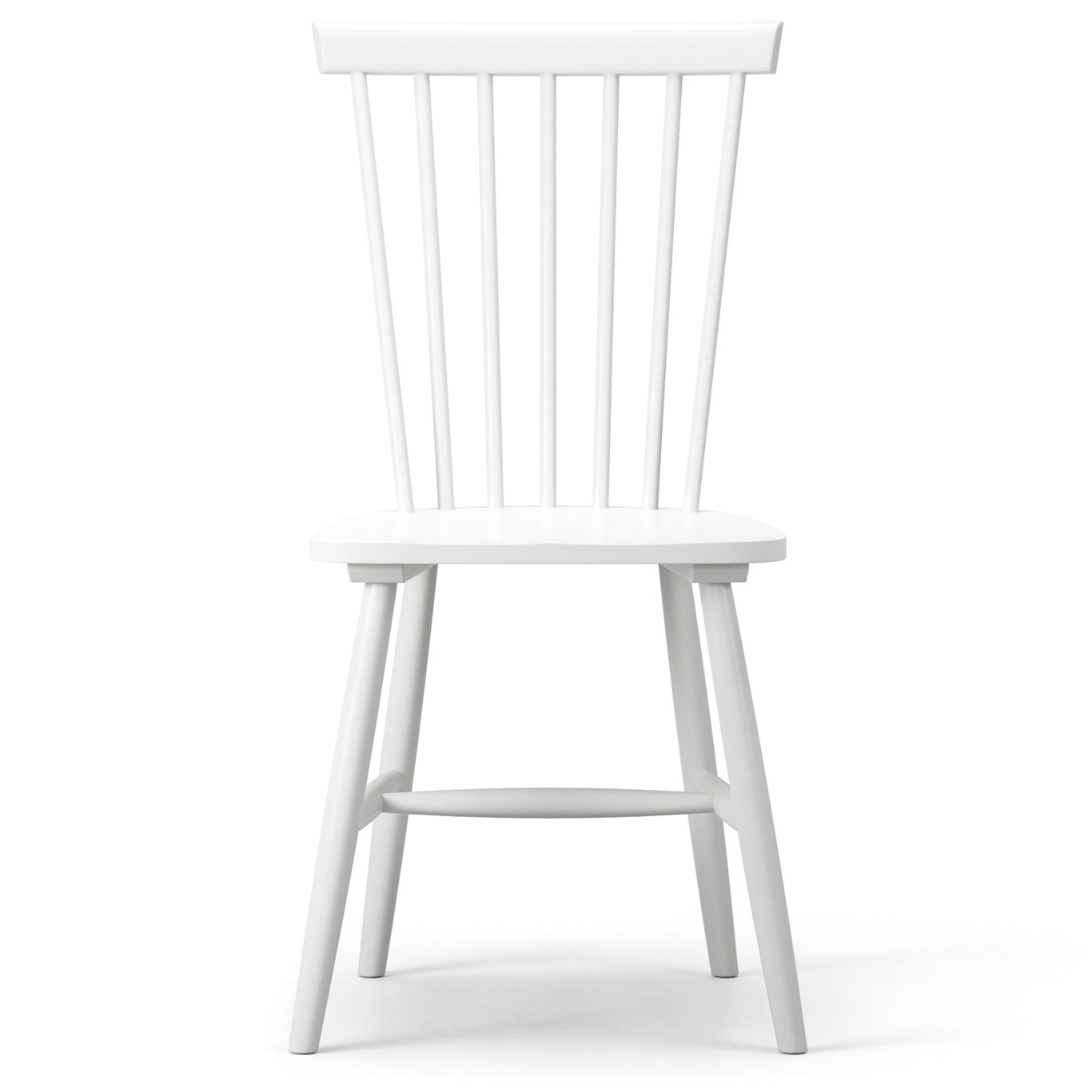 Wood H17 Windsor-Stuhl, Weiß