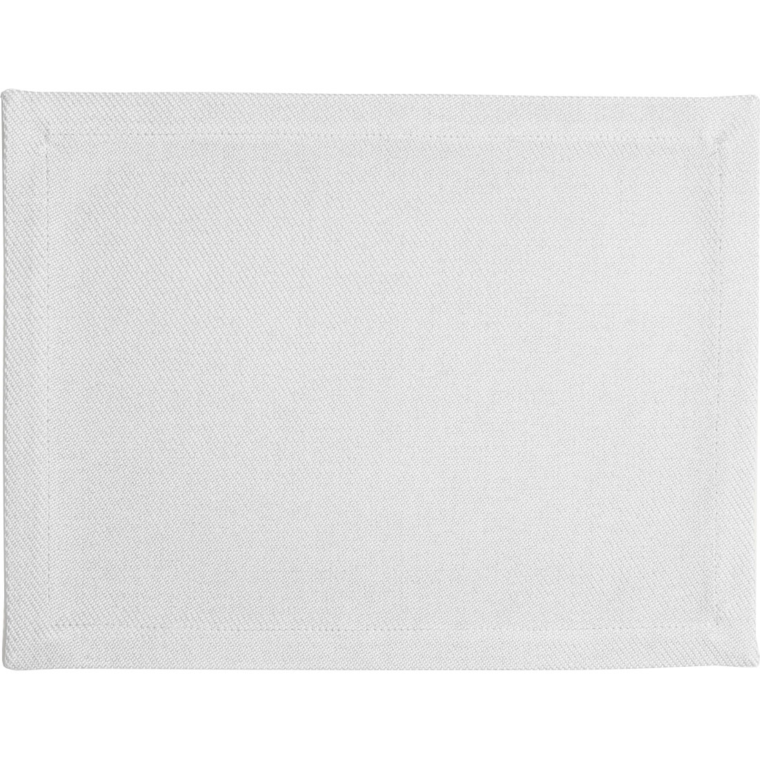 Plain Tischset 35x45 cm, Weiß