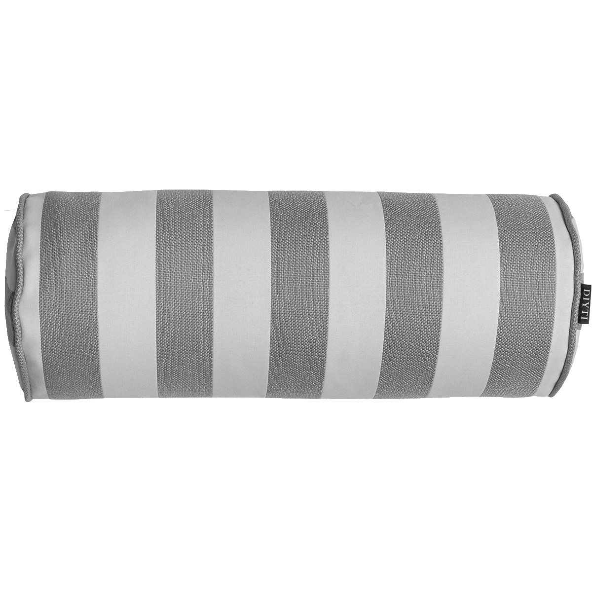 Wide Stripe Kissen 17x45 cm, Grau