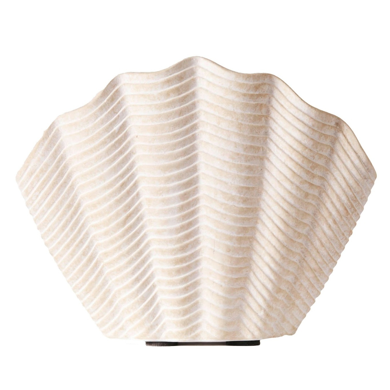 Concha Vase Mittlerer 19 cm, Weiß
