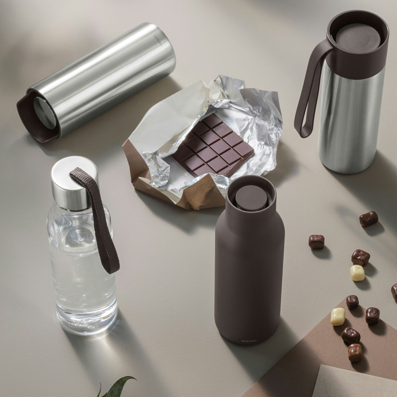 Trinkflasche 50 cl, Chocolate - Eva Solo @ RoyalDesign