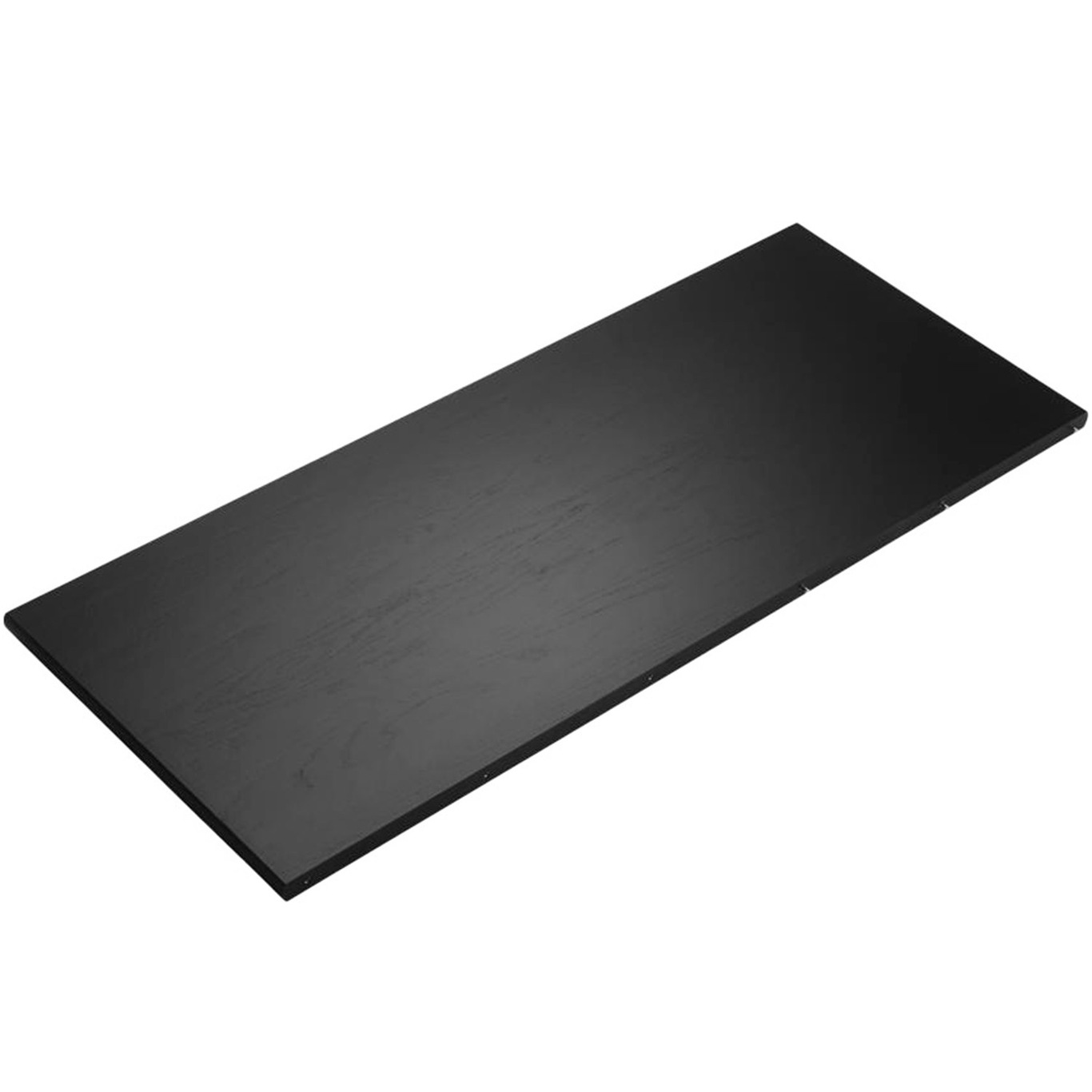C69E Ry Ausziehbare Tischplatte Schwarze Eiche, 50x120 cm