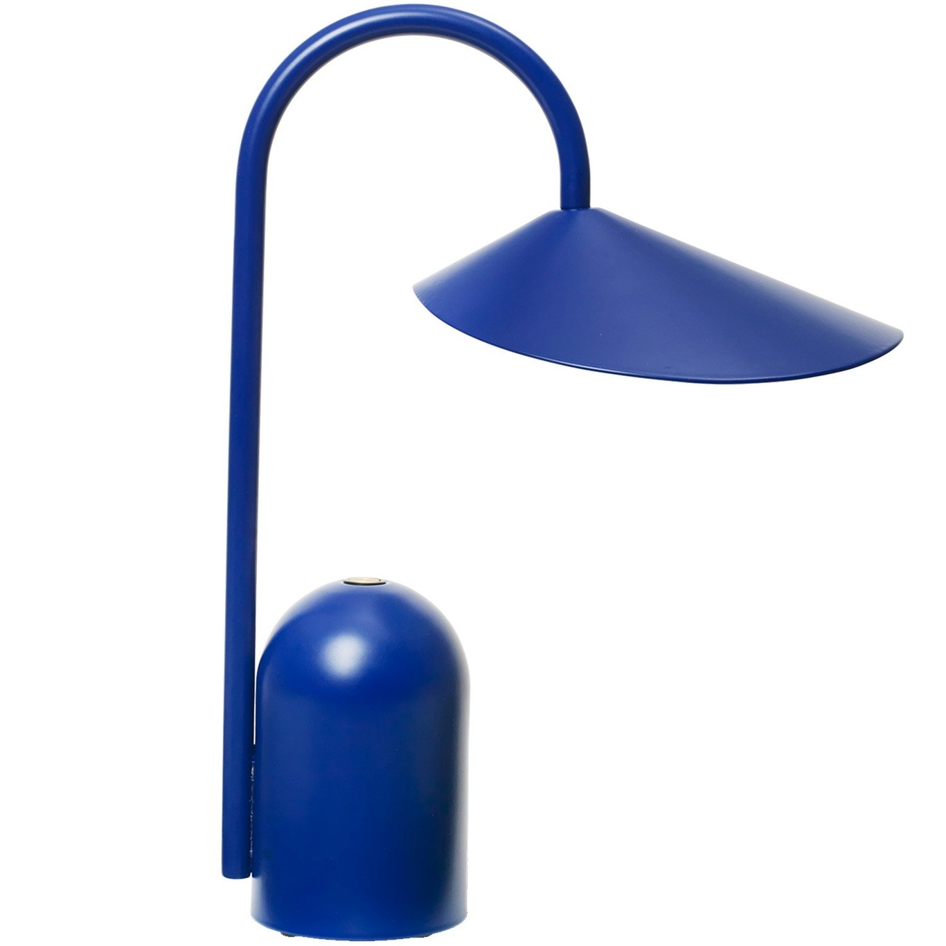 Arum Portable Tischlampe 30 cm, Clear Blue