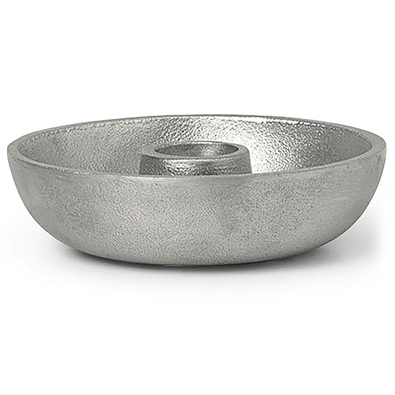 Bowl Single Kerzenhalter, Aluminium