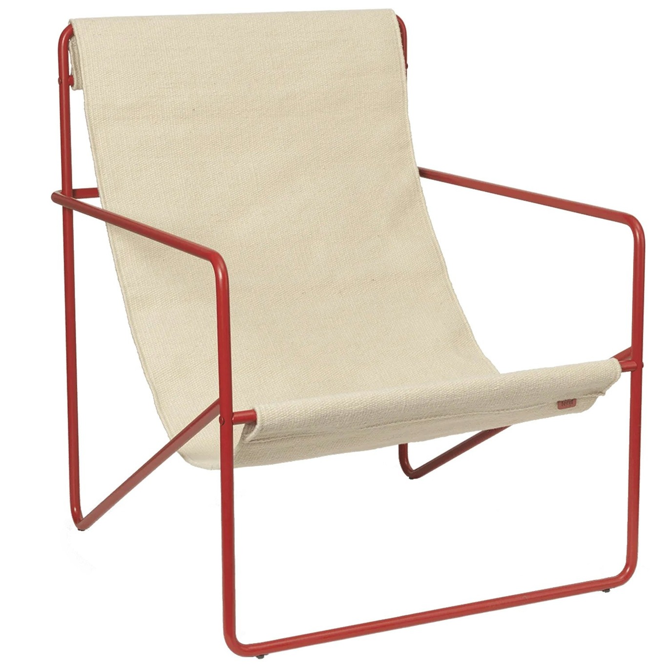Desert Lounge Stuhl, Poppy Red / Cloud