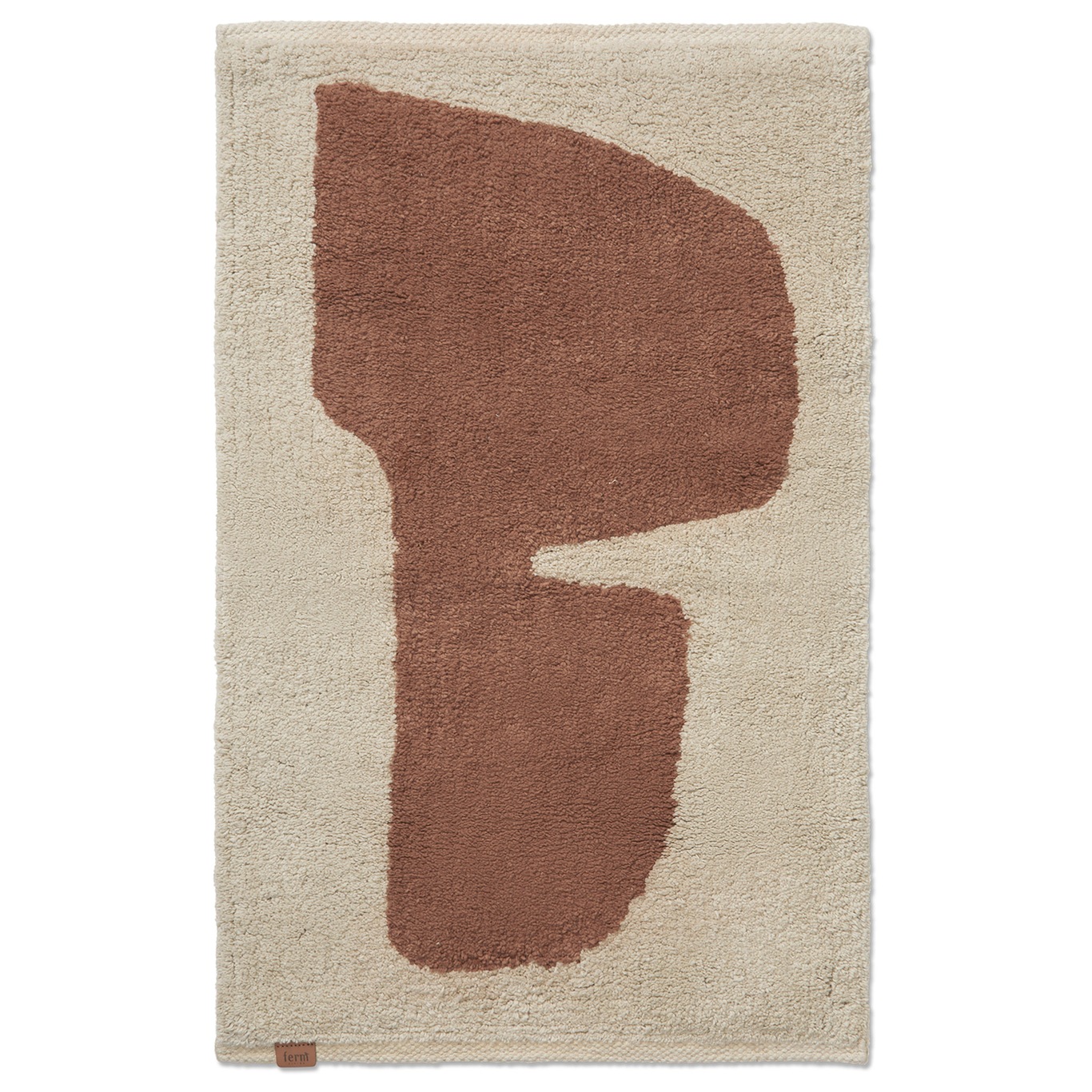 Lay Washable Teppich 50x70 cm, Parchment/Rost