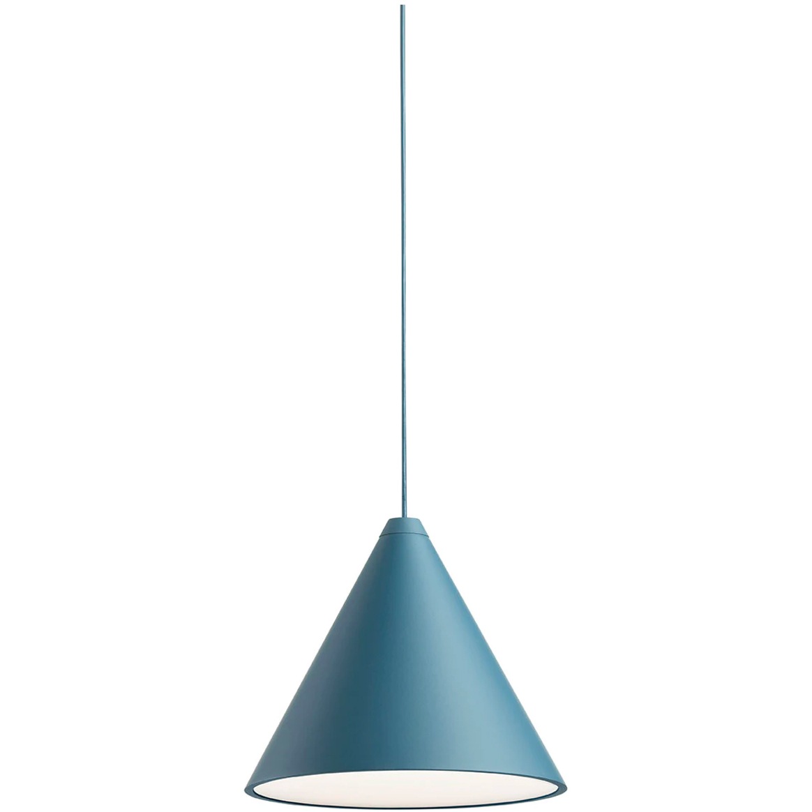 String Light Cone Hängelampe 12M Dimmbar mit Soft Touch, Blau