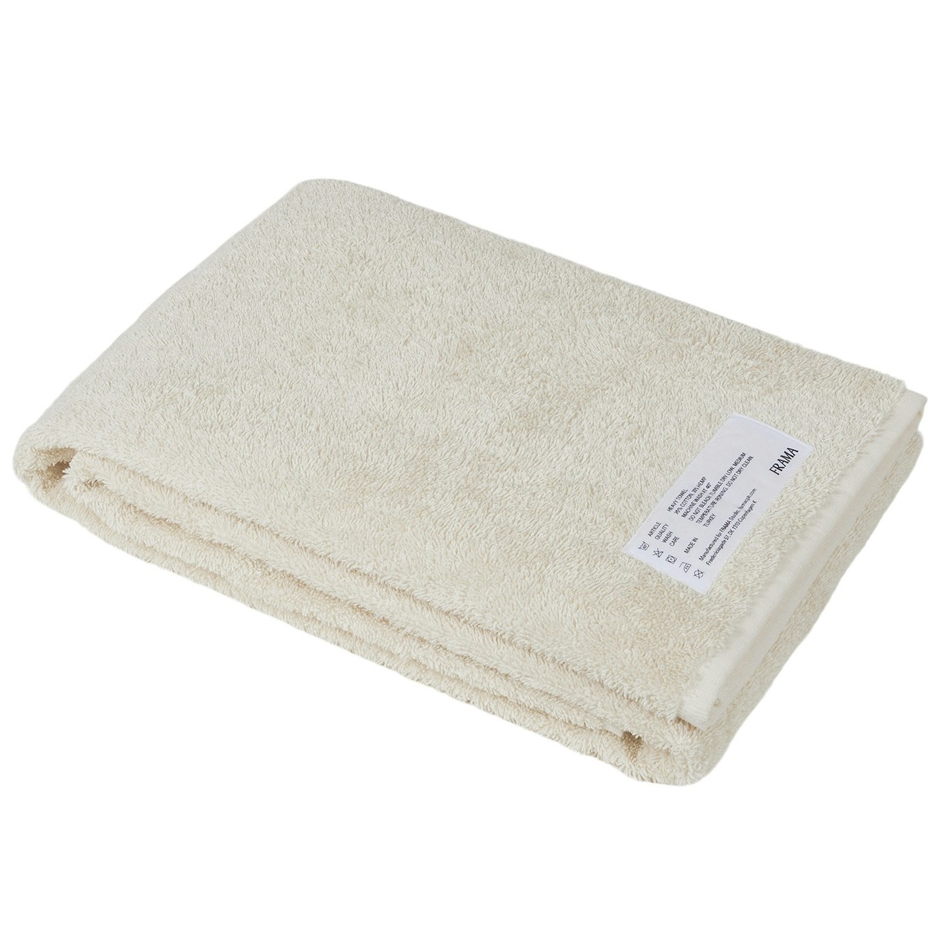 Heavy Towel Badetuch 70x140 cm, Knochenweiß