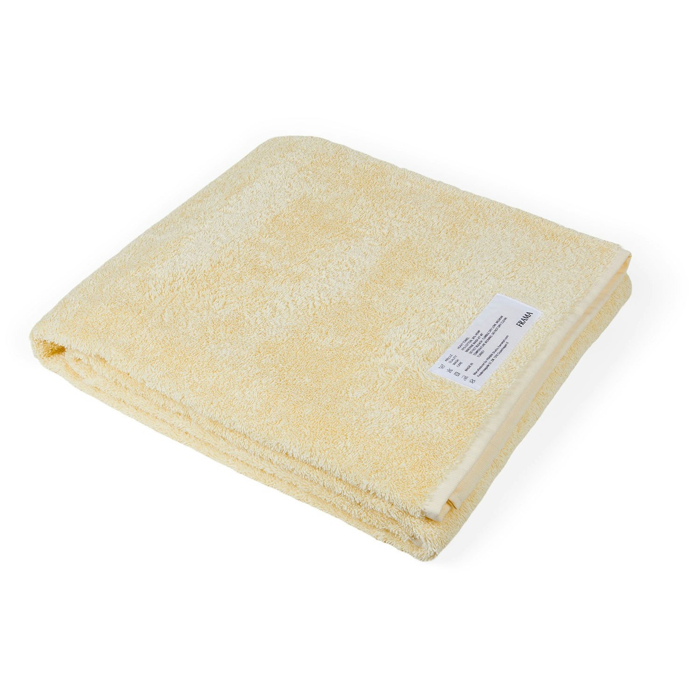 Heavy Towel Badetuch 100x150 cm, Pale Yellow
