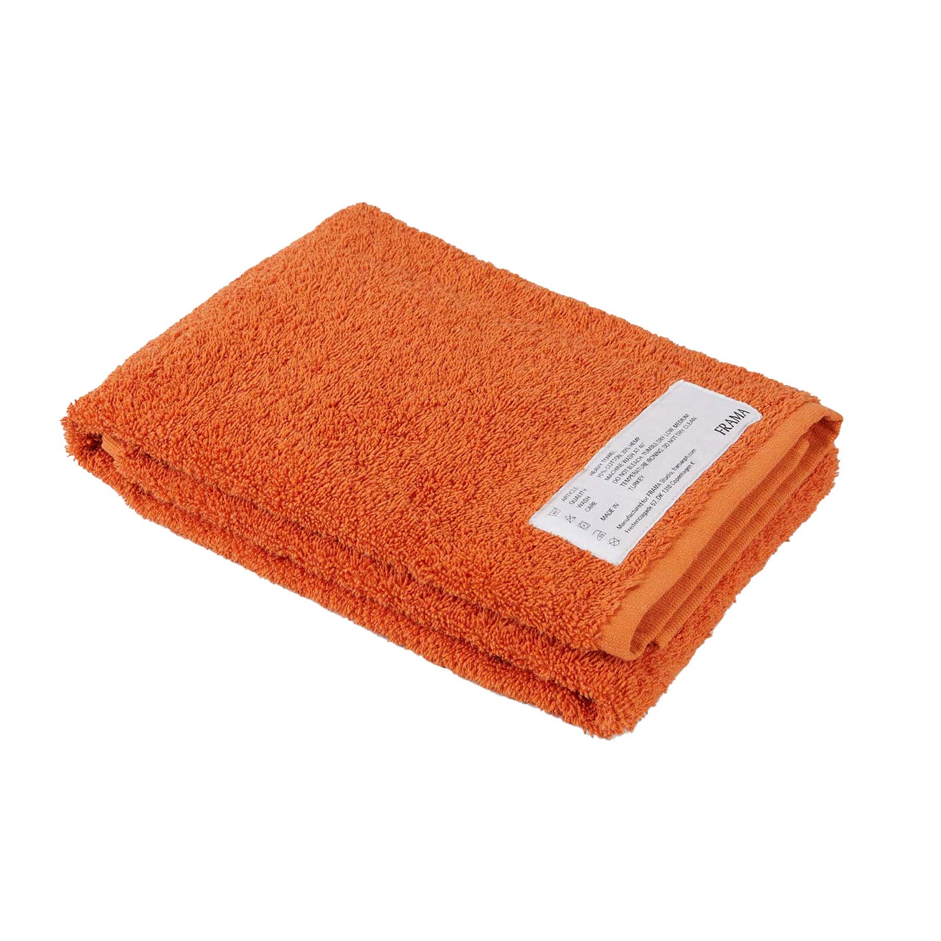 Heavy Towel Handtuch 50x80 cm, Burnt Orange