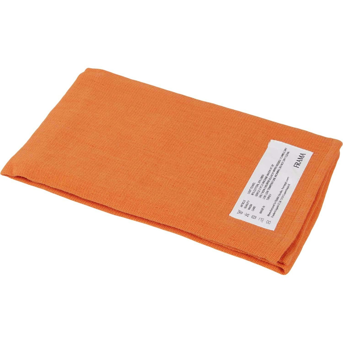 Light Towel Handtuch 50x80 cm, Burnt Orange