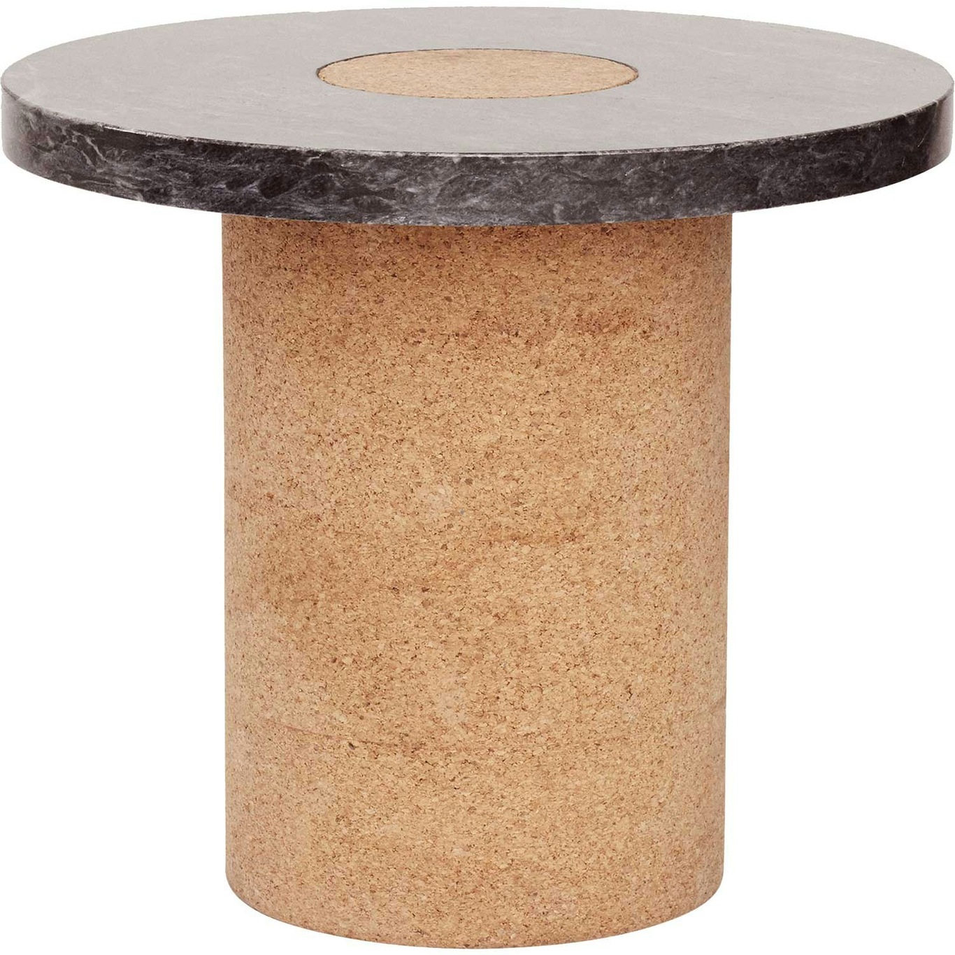 Sintra Tisch In Schwarzem Marmor, Ø 39 cm