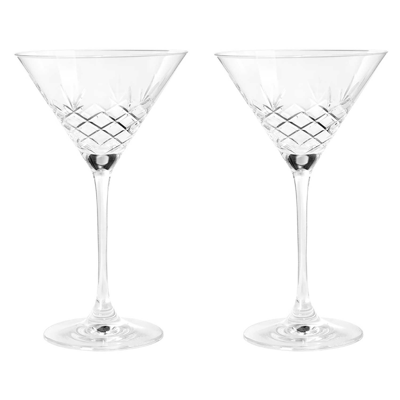 Crispy Cocktailglas, 2 Stk./ Klar