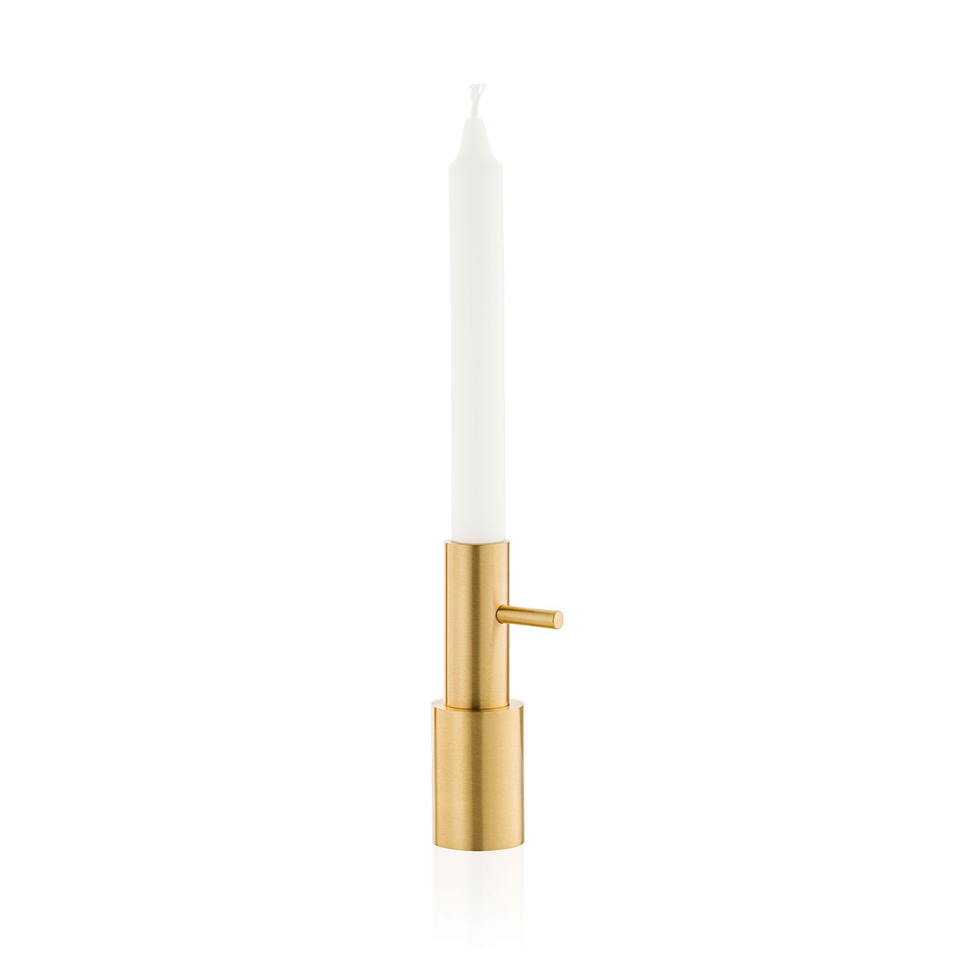 Jaime Hayon Candleholder Kerzenständer Single No2 H:13 cm, Messing