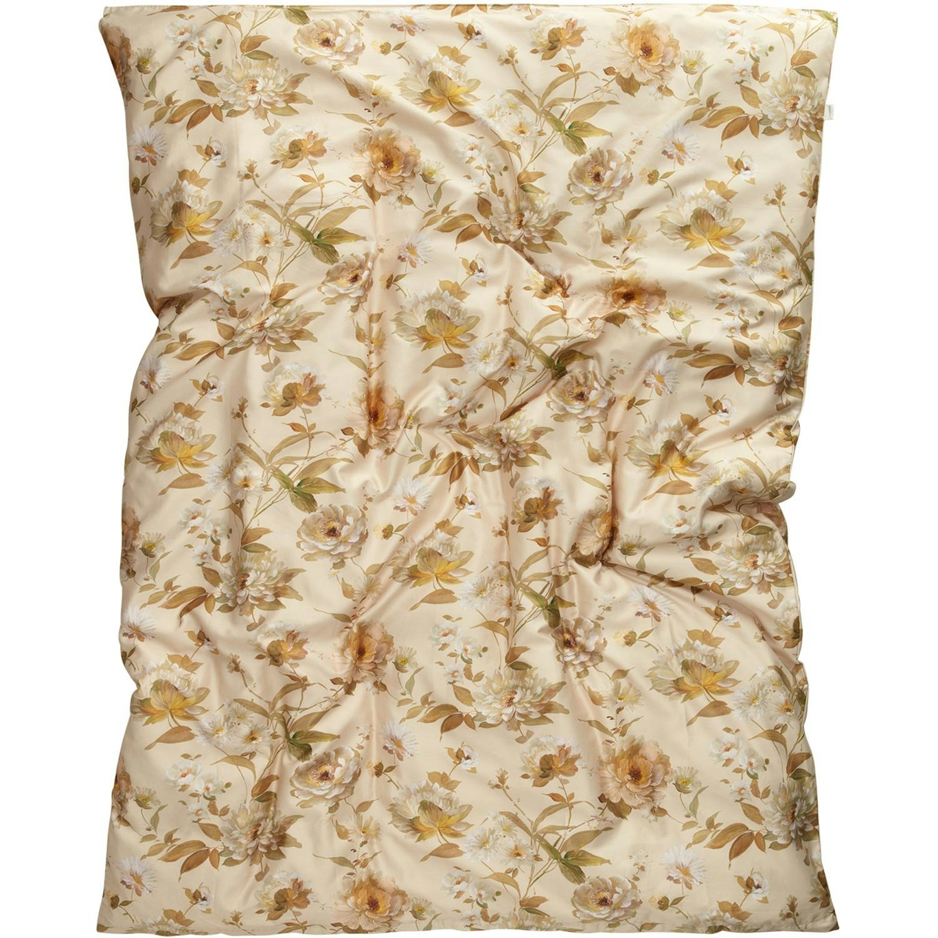 Floral Bettdeckenbezug 220x220 cm, Putty