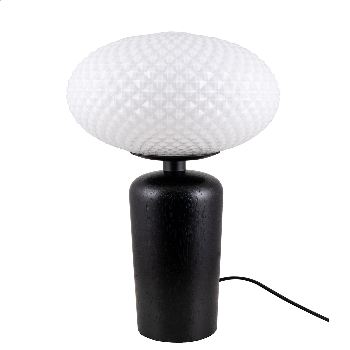 Jackson Table Lamp, White/Black