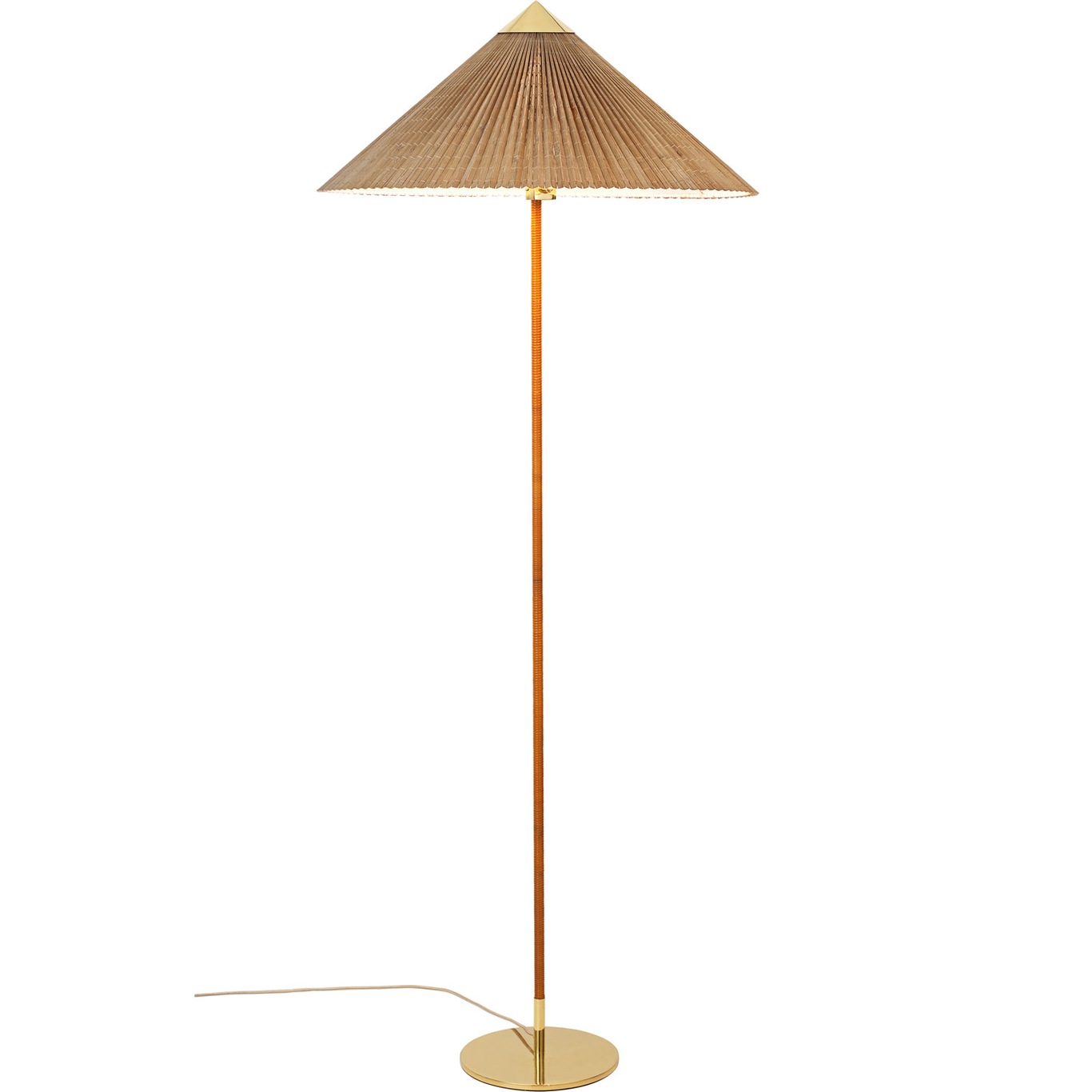 9602 Stehlampe, Bambus