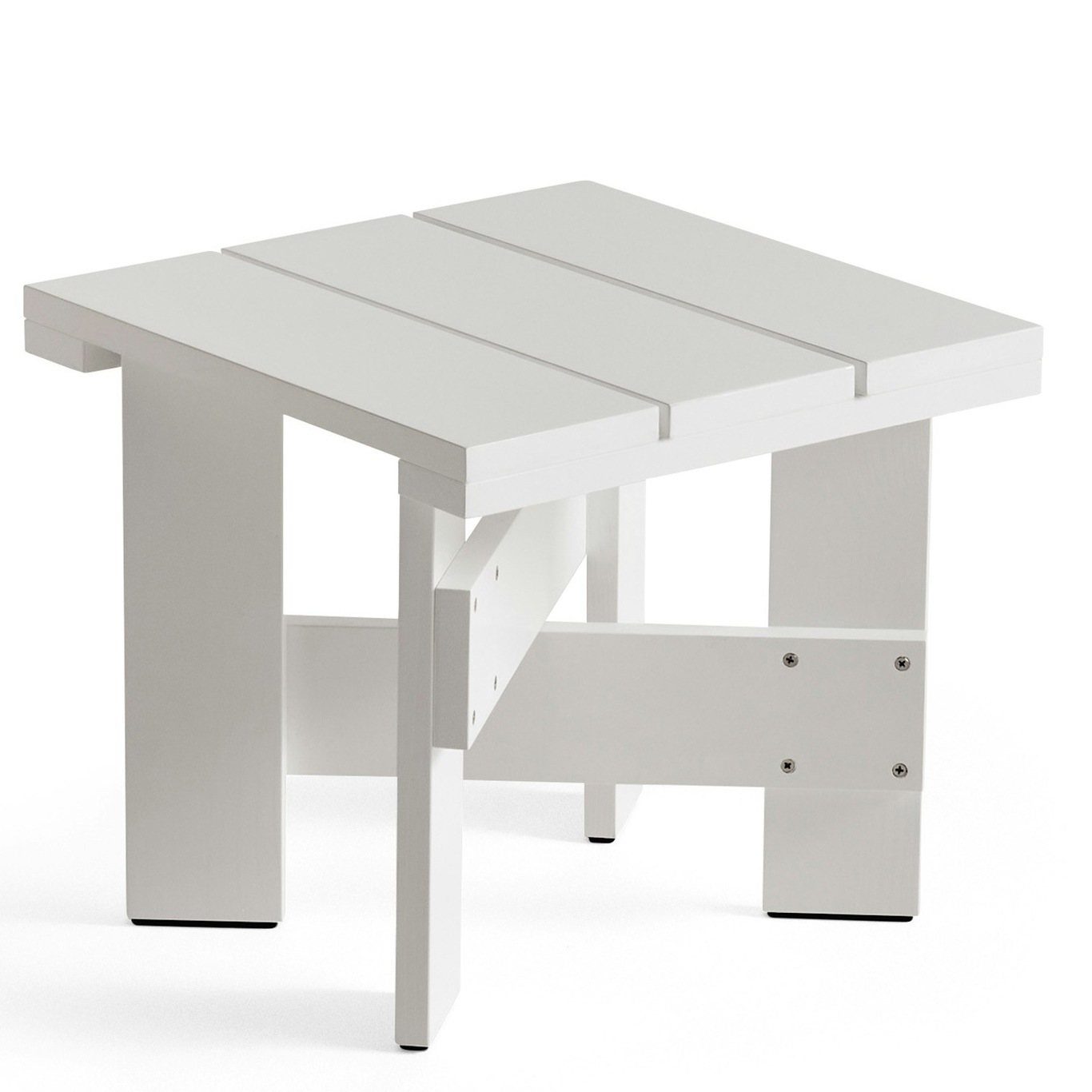 Crate Niedriger Tisch, Weiß