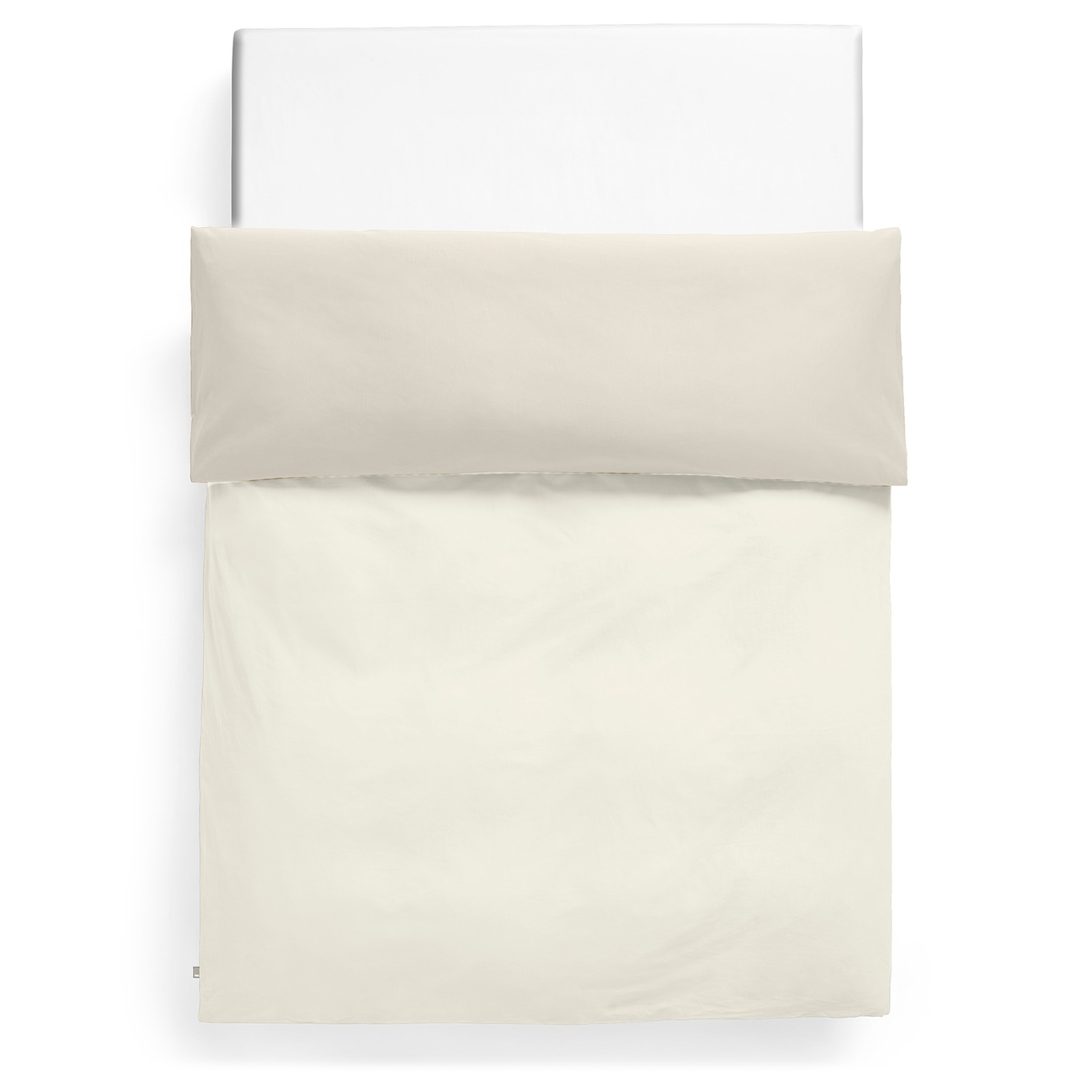 Duo Bettdeckenbezug 150x210 cm, Ivory