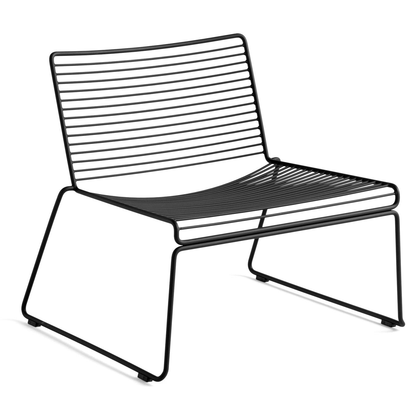 Hee Lounge Stuhl, Schwarz