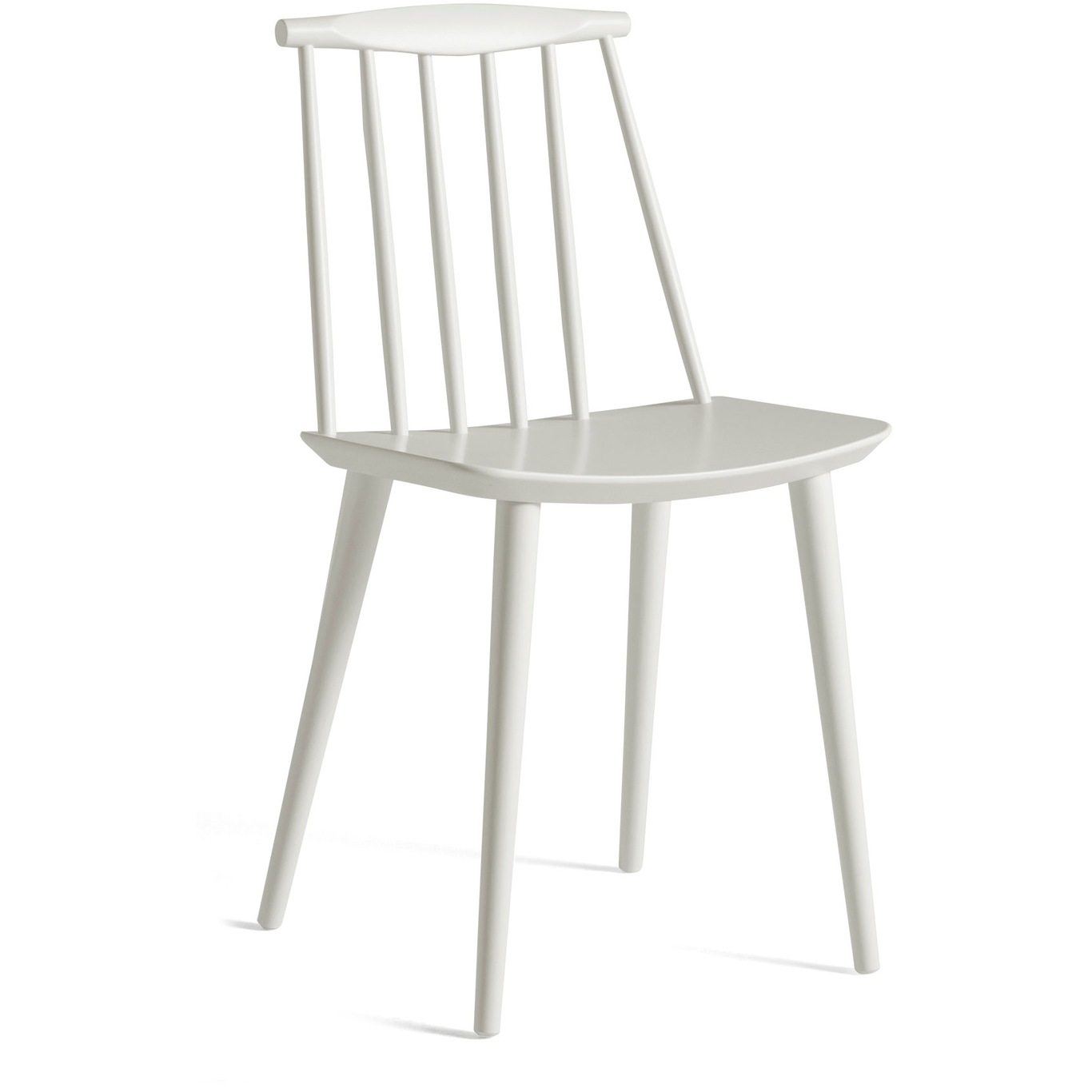 J77 Stuhl Wasserbasierter Lack, Weiß