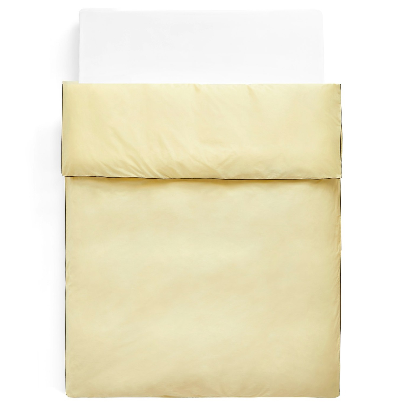 Outline Bettdeckenbezug 200x220 cm, Soft Yellow