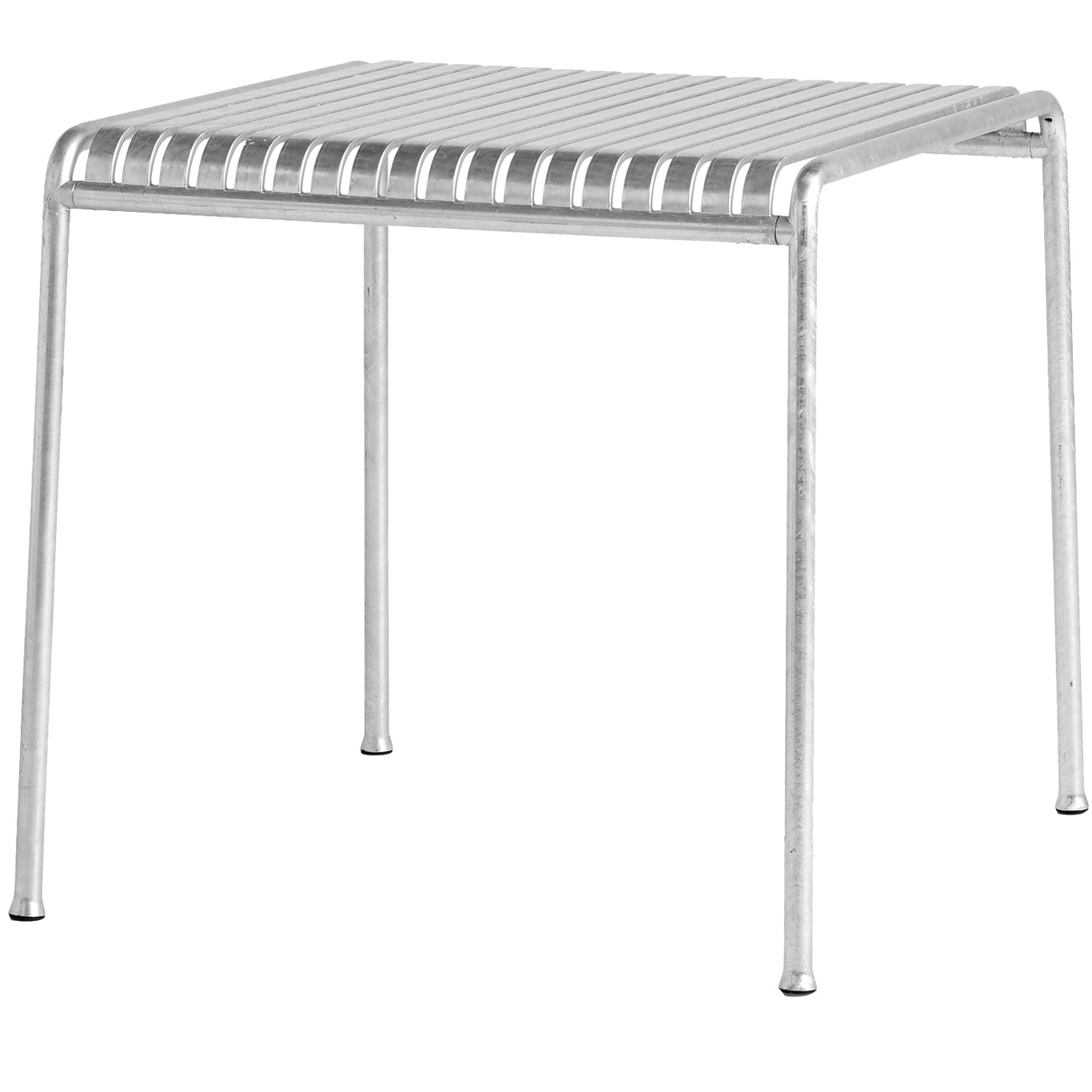 Palissade Tisch L82,5xW90 cm, Heiß Galvanisiert